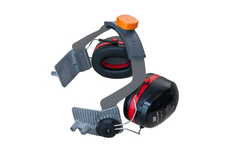 Silencer hoofdband met 3M Peltor Optime 3 oorkappen.